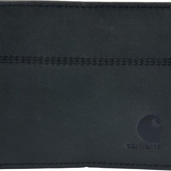 Durable Men's Saddle Leather Wallet - Elegant Bifold Design with RFID Protection